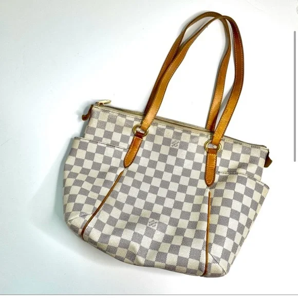 🤩authentic Louis Vuitton Damier Azur Totally tote PM - Picture 2 of 15